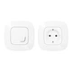 Valena Allure with NETATMO. Набір упр. електроприладами(Smart-розетка+smart-вимикач). Білий - изображение 1