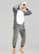 Піжама Кігурумі для чоловіків My Kigu Хаскі Сіра М 155-165 см (1090) - зображення 3