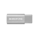 Адаптер BOROFONE adapter Micro-USB to Type-C Silver FF BV4 - зображення 3