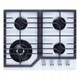 Поверхня газова на склі Perfelli HGG 61664 WH - зображення 1