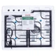 Поверхня газова на склі Perfelli HGG 61664 WH - зображення 3