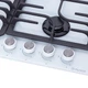Поверхня газова на склі Perfelli HGG 61664 WH - зображення 10