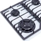 Поверхня газова на склі Perfelli HGG 61664 WH - зображення 11