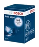 Автомобільна лампа Bosch H4 Pure Light 12V 55W цоколь P43T галоген - зображення 1