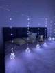 Праздничная светодиодная гирлянда из лампочек Лампочка 3м 10 ламп 80 LED Холодный белый - изображение 6