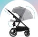 Универсальная коляска 2 в 1 Kinderkraft Nea Midnight Black (KSNEA000BLK2000) - изображение 7