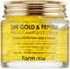 Ампульный крем с золотом и пептидами - FarmStay 24K Gold & Peptide Perfect Ampoule Cream 80ml (655327-2351) - изображение 2