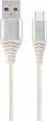Cablexpert USB na USB Type-C 2m Srebrny/Biały (CC-USB2B-AMCM-2M-BW2) - obraz 1
