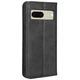 Чехол-книжка Deexe Retro Style для Google Pixel 7 - Black - изображение 6