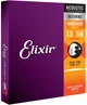 Струны для акустической гитары Elixir 11102 NanoWeb 80/20 Bronze 13-56 Medium (AC NW M) - изображение 2