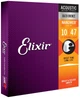 Струны для акустической гитары Elixir 11002 Nanoweb 80/20 Bronze Extra Light 10-47 (AC NW EL) - изображение 2
