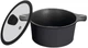 Каструля Ringel Zitrone Black 24x12 см з кришкою 4.2 л (RG-2108-24/1 BL-R) - зображення 2