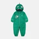 Детский демисезонный слитный комбинезон для новорожденных Regatta Peppa Mudplay RKP245-RPA 68-80 см Зеленый (5059404402007) - изображение 1