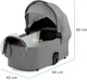 Универсальная коляска 2 в 1 Kinderkraft Nea Platinum Grey (KSNEA000GRY2000) - изображение 8