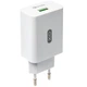 Сетевое зарядное устройство (адаптер) XO L36 1USB / QC3.0 / 3А white - изображение 1
