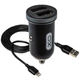 Автомобильное зарядное устройство (адаптер) XO TZ08 2USB / 2.1А + Lightning black - изображение 1