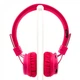 Беспроводные Bluetooth наушники MDR NIA-X2 до 12 ч работы Микрофон МР3 microSD Pink (49775IM) - зображення 1