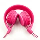 Беспроводные Bluetooth наушники MDR NIA-X2 до 12 ч работы Микрофон МР3 microSD Pink (49775IM) - зображення 3