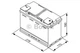 Акумулятор 70Ah-12v BOSCH AGM (S5A08) (278х175х190), R, EN 760 Bosch (0092S5A080) - изображение 3