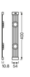 Світильник меблевий 7.00W 220V 400lm 4000K 445x59x71mm [4058075575653] Ledvance LINEAR LED MAGNET в розетку - зображення 2