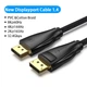 Кабель Vention DisplayPort v1.4 1m Black, 8K 60Hz, 4K 144Hz, 2K 165Hz, 1080P 240Hz (HCCBF) - зображення 2