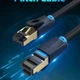 Патч-корд Vention CAT 8 SFTP Ethernet, 10 m, Black, rj-45 - rj-45, 8 жил (IKABL) - изображение 2