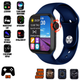 Умные смарт часы Smart Watch T500PLUS-PRO 1,75", с голосовым вызовом, спортивными режимами, SIRI/Google помощник Blue - изображение 1