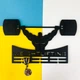 Медальниця з дерева Weightlifting - зображення 1