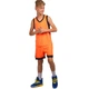 Форма баскетбольна дитяча Lingo Sprinter LD-8019T 2XS зріст 140 см Orange-Black - зображення 5