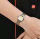 Женские функциональные часы Casio LTP-V001SG-9B Серебристые с желтым - изображение 7