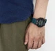 Мужские наручные часы со светодиодной подсветкой CASIO WS-1400H-3A Черный\Синий - изображение 8