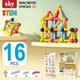Магнитный конструктор - SKY Magnetic Sticks (B 016) набор 16 элементов (color mix) - изображение 1