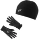 Набор шапка и перчатки ASICS Performance Pack 3013A035-001 Performance Black S - изображение 1