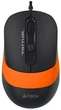 Мышь A4Tech FM10 Black/Orange USB - изображение 1