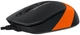 Мышь A4Tech FM10 Black/Orange USB - изображение 3