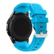 Ремінець для смарт-годин Samsung Galaxy Watch 46mm | Samsung Gear S3 з щільного силікону 22мм ECO Блакитний BeWatch (1021110) - зображення 2
