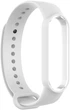 Ремінець для Xiaomi Mi Band 5 | 6 силіконовий Білий BeWatch (1540602) - зображення 4