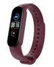 Ремінець для Xiaomi Mi Band 5 силіконовий Бургунді BeWatch (1540690) - зображення 1