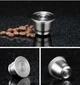 Многоразовая металлическая капсула ICafilas для кофеварки Nespresso, Delonghi, Inissia, CitiZ, Expert, Essenza, L`or Barista - изображение 7