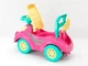 Детская каталка-толокар беби машина Кошечка 0823 Technok Toys малиновый - изображение 5