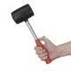 Киянка гумова 900г металева ручка INTERTOOL HT-0233 - зображення 5