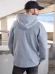 Толстовка ISSA PLUS GN-465 3XL Светло-серая (issa2007682271269) - изображение 2