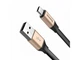 Кабель Baseus Nimble Type-C 2 A короткий плоский провід із фіксатором 0.23 м Gold (CATMBJ-0V) - зображення 2