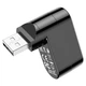 Переходник HUB Borofone DH3 three-port USB splitter Черный - изображение 4