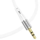Кабель Aux 3.5мм to Aux 3.5мм HOCO UPA22 |1M| Белый - изображение 4