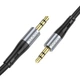 Кабель Aux 3.5мм to Aux 3.5мм HOCO UPA22 |1M| Черный - изображение 2