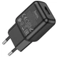Сетевое зарядное устройство Hoco C96A Single Port Charger 1USB 2.1A Black - изображение 3