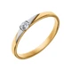 Кольцо Diamant к3056 (426094) 15.0 - изображение 1