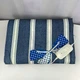Электропростынь односпальная с цветным рисунком LUX Байка Турция 75x155 см 55161 Полоска Синяя 4274082 - изображение 1