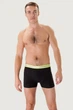 Трусы боксеры John Frank 46(S) Чёрный (Black) (75400) - изображение 1